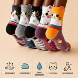 Set of 5 Pairs of Cartoon Socks