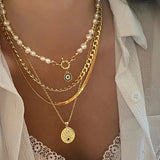 Vintage Bohemian Pendant Necklace