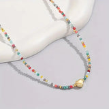 Heart-Shaped Pearl Necklace