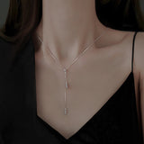 Vintage Beaded Pendant Necklace