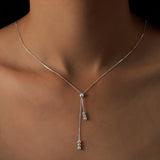 Vintage Beaded Pendant Necklace