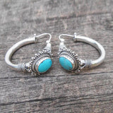 Elettra™ - Vintage Earrings with Turquoise
