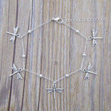 Vintage Dragonfly Pattern Bracelet