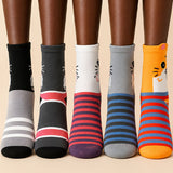 Set of 5 Pairs of Cartoon Socks