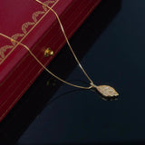 Leaf Pendant Necklace