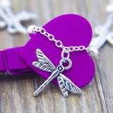 Vintage Dragonfly Pattern Bracelet