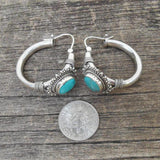 Elettra™ - Vintage Earrings with Turquoise
