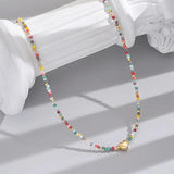Heart-Shaped Pearl Necklace