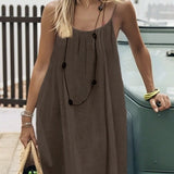 Pearl | Mini Silk Dress in Plain Ice Silk, Gathered, Backless