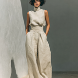 Venancia™ | Minimalist Set Top and Wide Leg Trousers