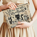 Vintage Cat Pattern Bag