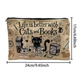 Vintage Cat Pattern Bag