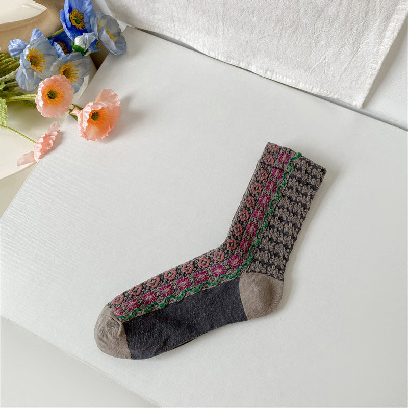 Vintage Casual Socks