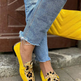 Assunta - Moccasins with Animal Print