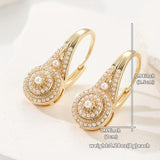 Elegant Earrings with Pearls