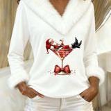 AVELINE | FESTIVE CHEER HOLIDAY TOP