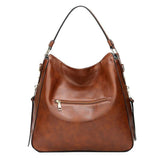 Set of 3 Luxury Leather Hobo Bags