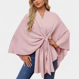 Daniela – Elegant Soft Fall Jacket with Bow