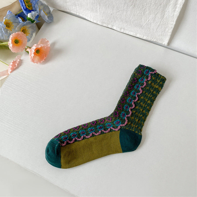 Vintage Casual Socks