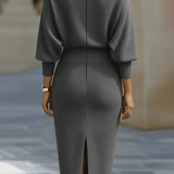 ELOWEN AINSLEY | LUXURIOUS MIDI DRESS