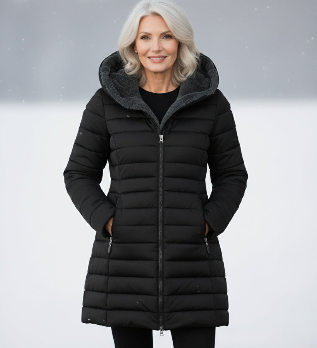 Harriet | Fleece Lined Puffer Coat