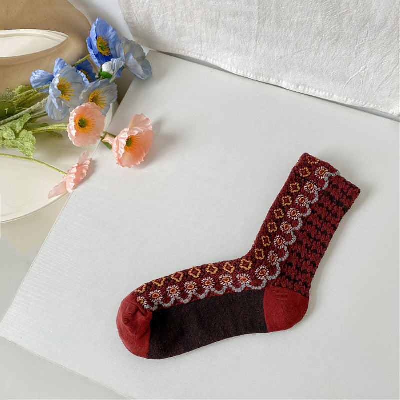 Vintage Casual Socks