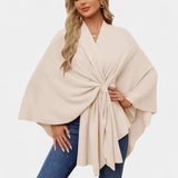 Daniela – Elegant Soft Fall Jacket with Bow