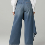 Audrey | Denim Wrap Trousers