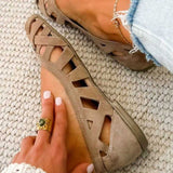 Manuela™ | Woven Flat Sandals