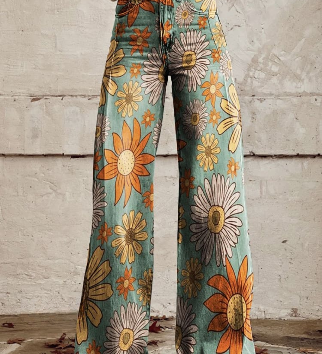 Cirilla™ | Floral Palazzo Trousers