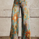 Cirilla™ | Floral Palazzo Trousers