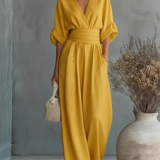 Victoria | Effortless V-Neck Jumpsuit