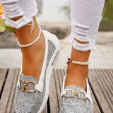 Daniela - Platform Loafers with Buckle