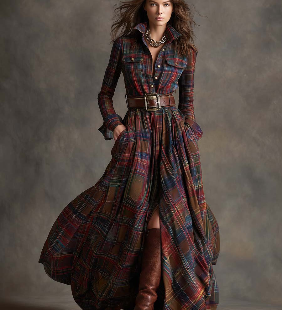Louisa | Classic Refined Button-Up Dress