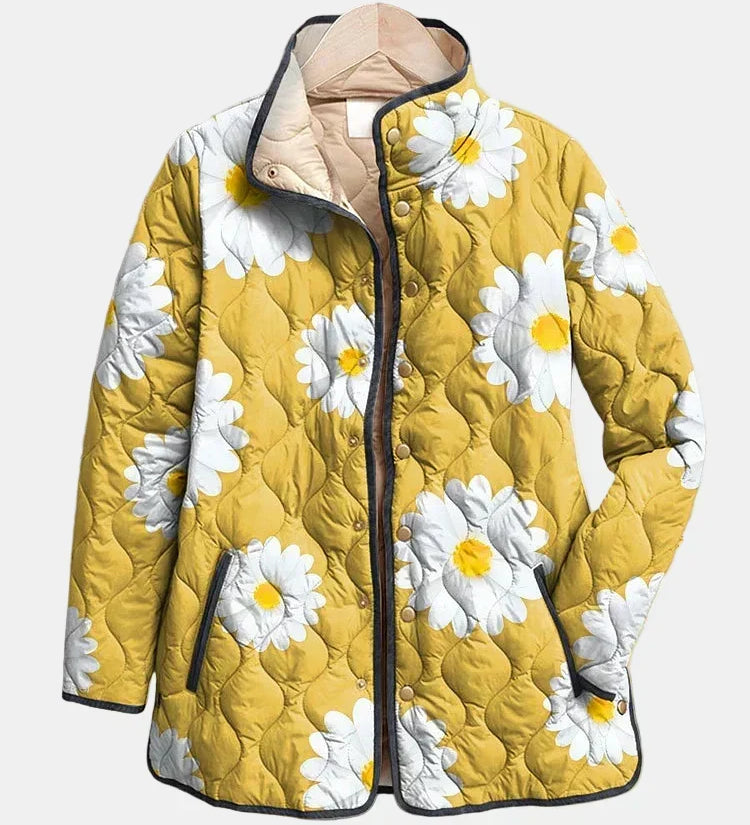 OLIVIA | Quilted Jacket with Daisy Elise