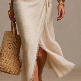 Nerina | Draped Midi Wrap Dress