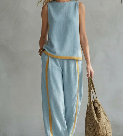 Leila™ - Linen Two Piece Set