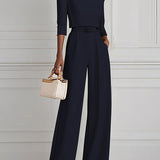 RARIANNE™ | TAILORED PLEATED TROUSERS & TOP SET