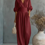 Victoria | Effortless V-Neck Jumpsuit