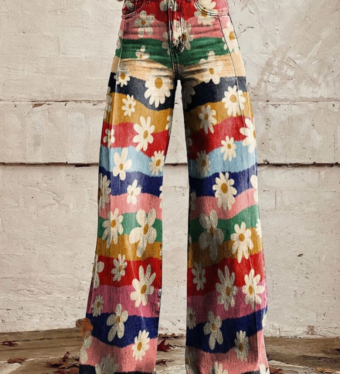 Léon™ | Elegant Floral Trousers