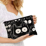 Casual Cat Pattern Bag