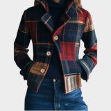 Noella™ | Classic Checked Wool Jacket