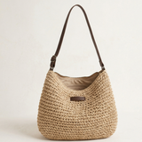 Cinzia | Elegant Woven Bag - Sand