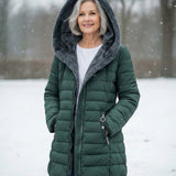 Clair | Fluffy coat lined with fleece
