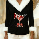 AVELINE | FESTIVE CHEER HOLIDAY TOP