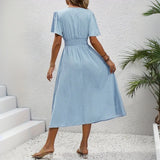 Casual Polka Dot Dress
