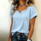 Casual Plain Blouse