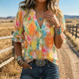 Casual Colourful Blouse