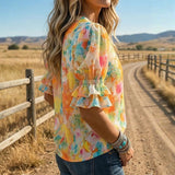 Casual Colourful Blouse