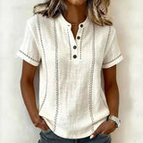 Casual Solid Blouse